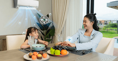 មុខងារម៉ាស៊ីនត្រជាក់ LG «Plasmaster™ Ionizer++ ផ្តល់ខ្យល់ដង្ហើមបរិសុទ្ធ ស្រស់ស្រាយ ជីវិតកាន់តែរីករាយ»